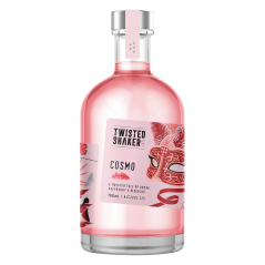 Twisted Shaker Raspberry Hibiscus Cosmo Pre-batched Cocktail 700mL
