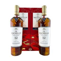 The Macallan  12 Year Old Double Cask Year Of The Ox 2021 – 2 X 700mL 40%