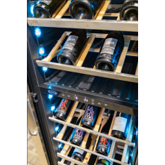 DIVIN DV-568DSD Dual-Zone Wine Fridge