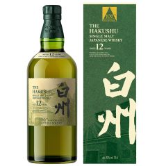 Hakushu 12 Year Old 100th Anniversary Edition Single Malt Japanese Whisky 700mL