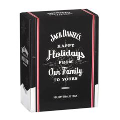 Jack Daniels Tennessee Whiskey 12 Day Calendar 12 X 50ml
