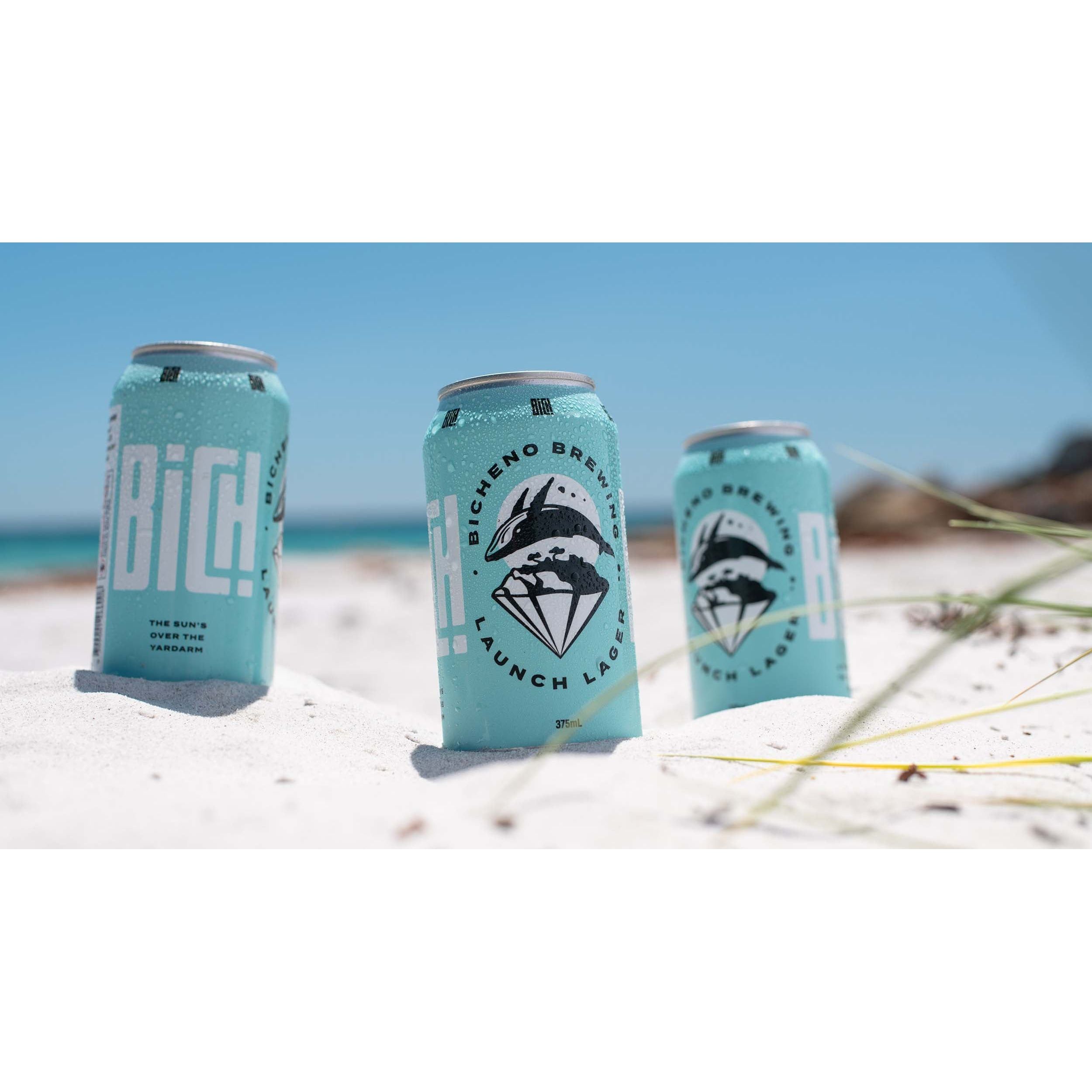 Bicheno Brewing Launch Lager 4 Pack