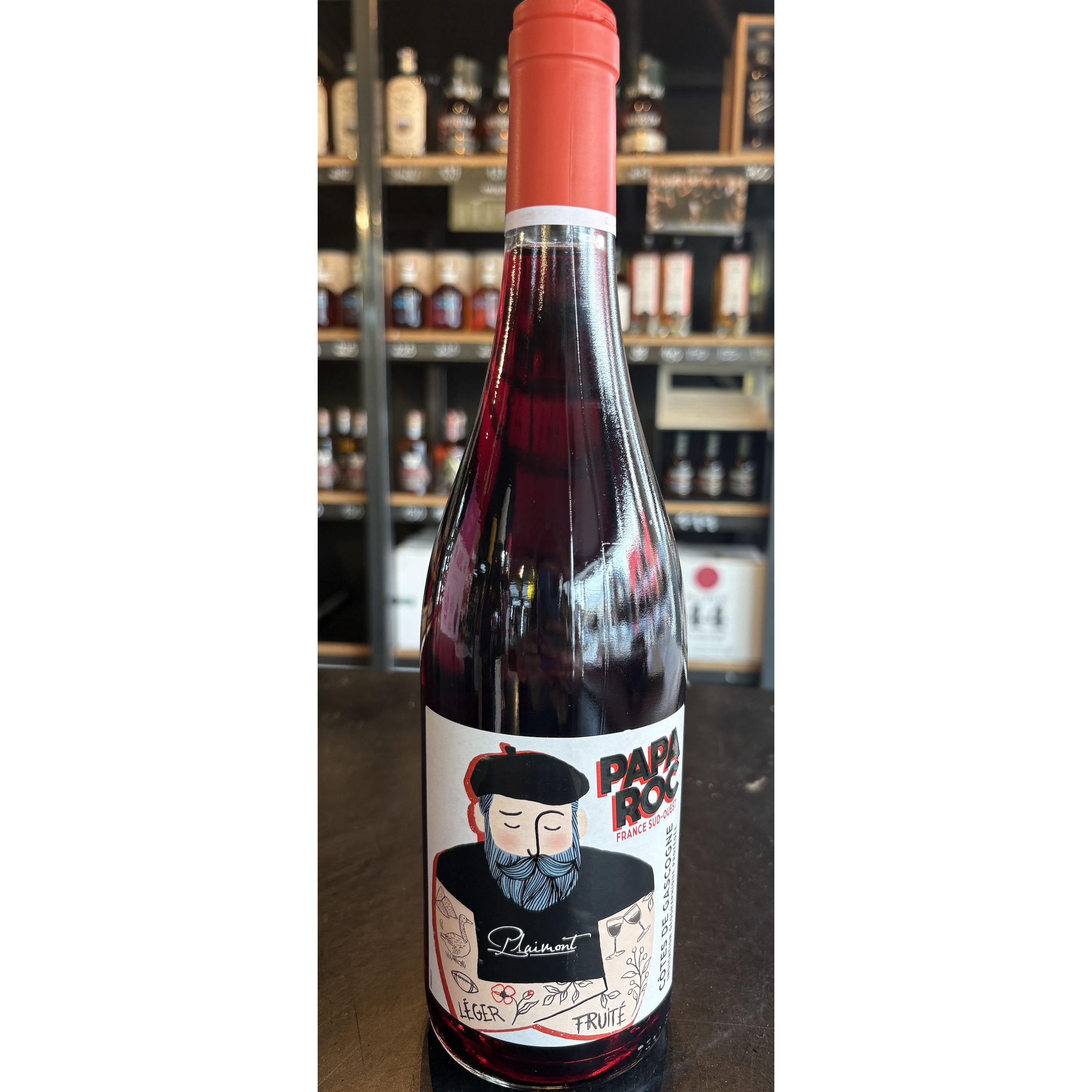 Papa Roc Plaimont Côtes de Gascogne Rouge