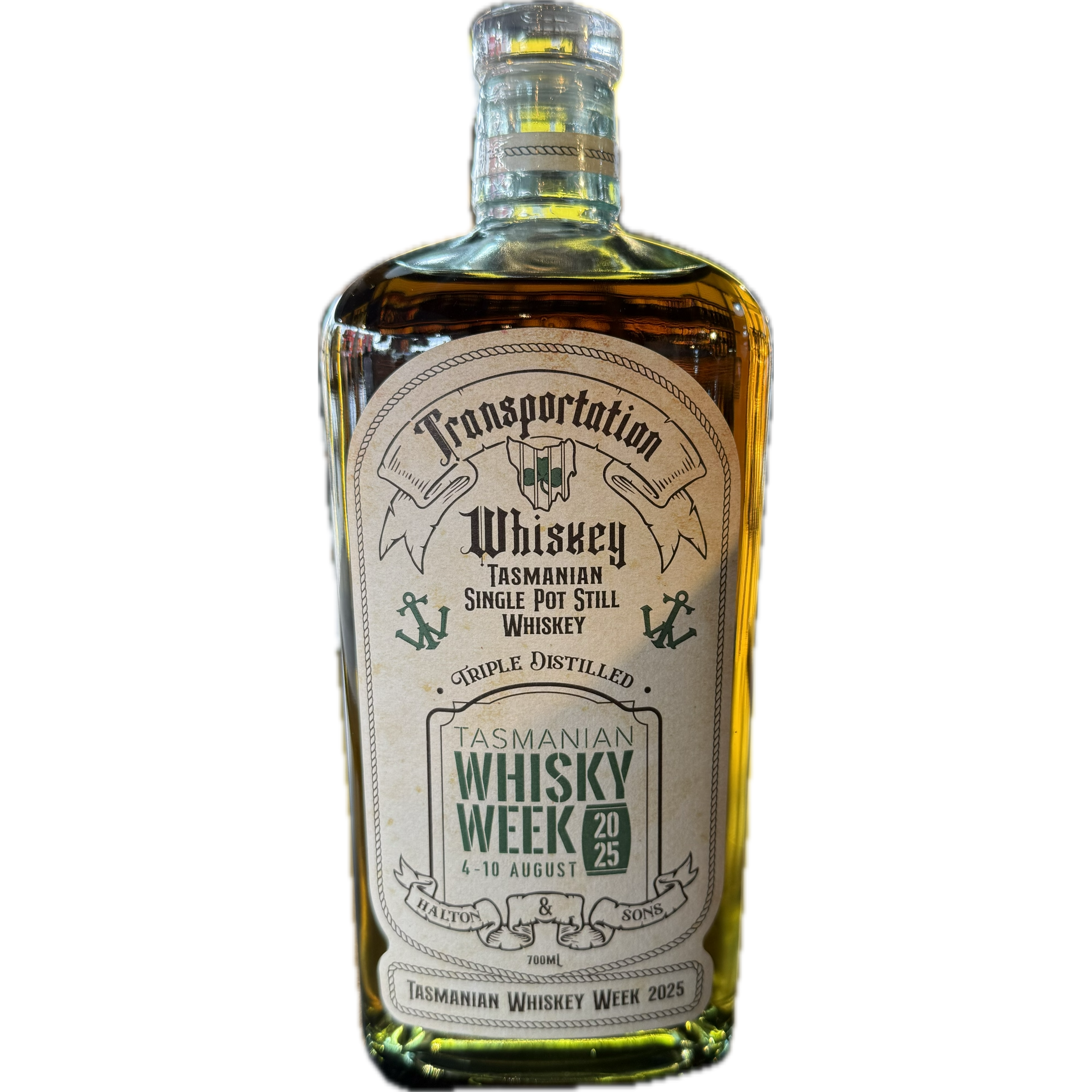 Transportation Tasmanian Whisky Week 2025 Whiskey