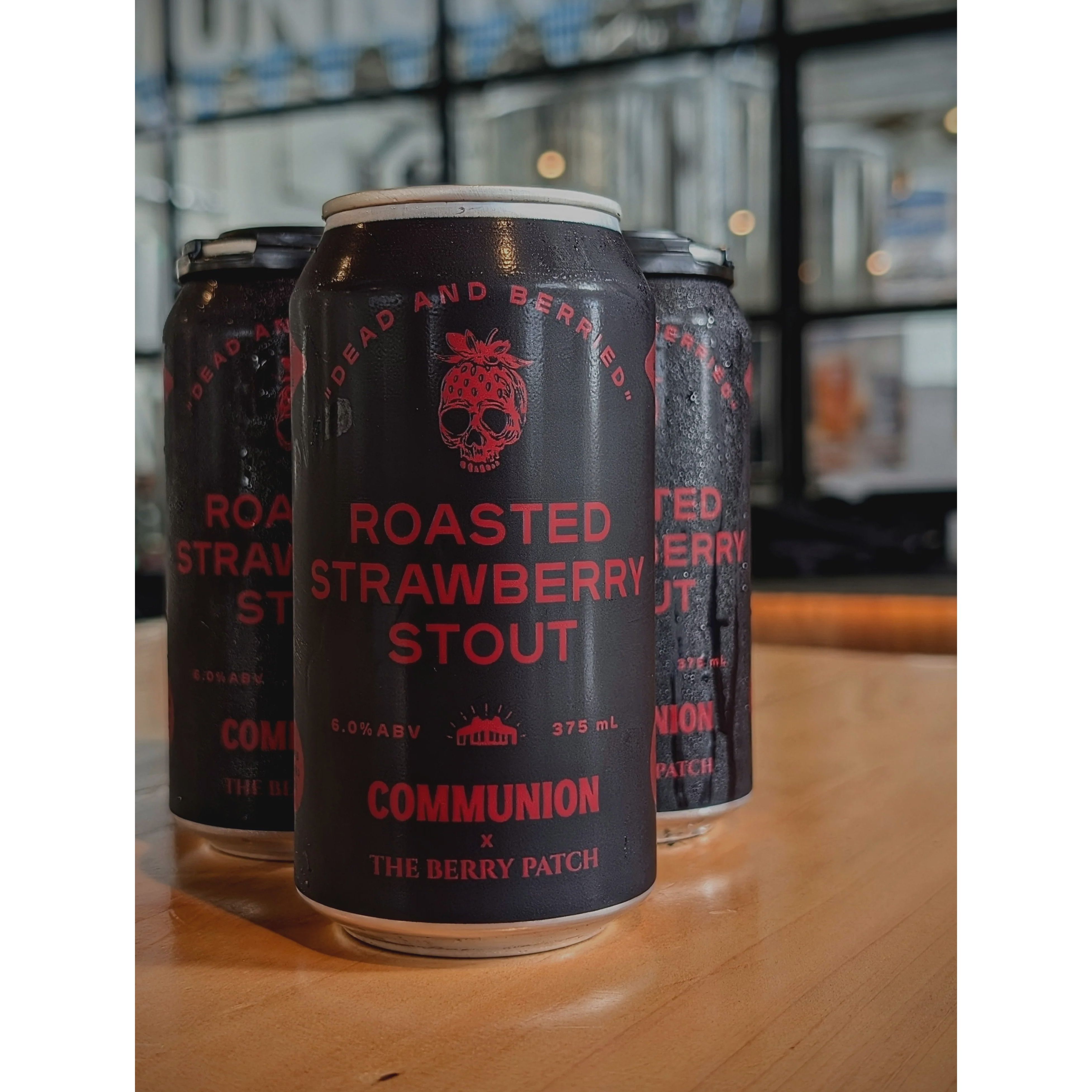 Communion Brewing x The Berry Patch 'Dead and Berried' Roasted Strawberry Stout