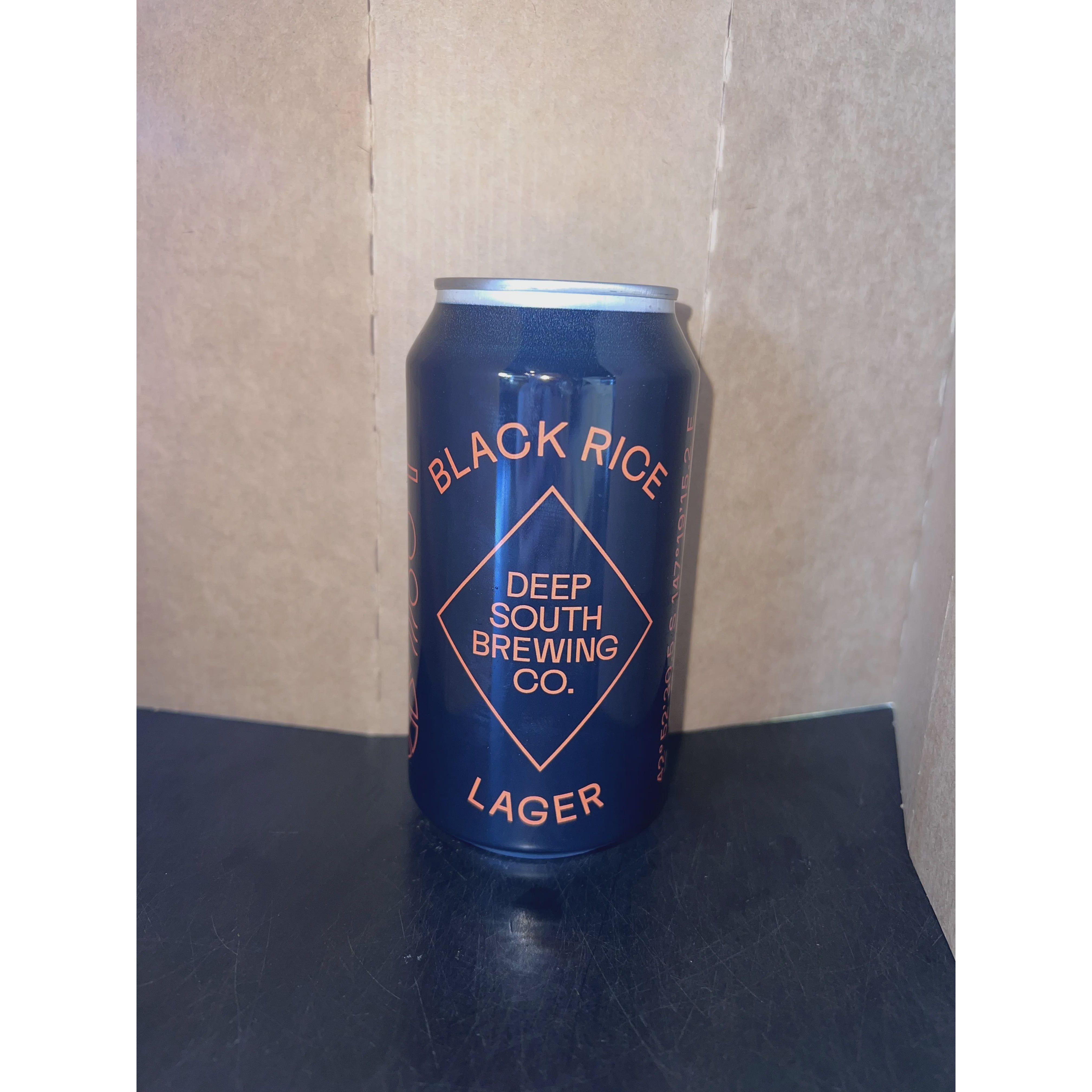 Deep South Brewing Black Rice Lager