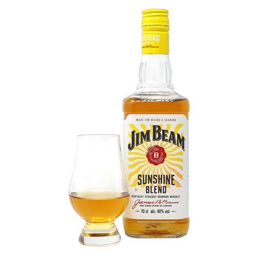 Jim Beam Kentucky Straight Bourbon Whiskey Sunshine Blend 700mL