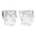 Crystal Head Shot Glass X 2