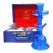 Al Fakher Blue Glass Hookah Shisha Complete Set & Travel Case