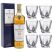 Macallan 12 Year Old Single Malt with set of 6 Whisky Tumblers