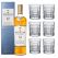 Macallan 12 Year Old Triple Cask Single Malt with set of 6 Whisky Tumblers