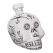 KAH Blanco Ceramic Skull Tequila 750mL
