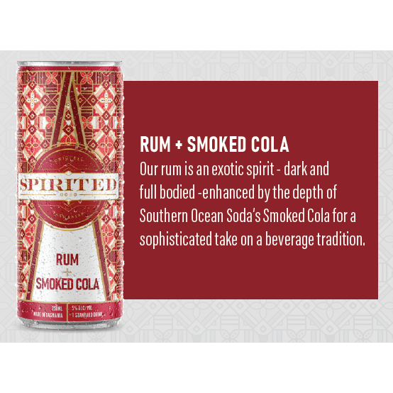 Spirited Rum and Smoked Cola
