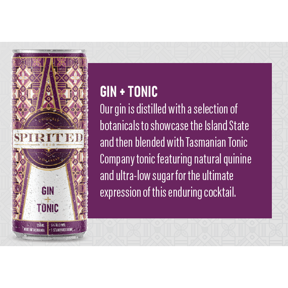 Spirited Classic Gin and Tonic