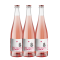 Hairy Armadillo Darjeeling Blush Non-alcoholic Sparkling Tea 3 x 750ml Bottles