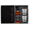 Jack Daniel's Tennessee Whiskey and 2 Glasses Tin Gift Pack 700ml