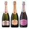 Graham Beck Brut Rose; Pinot Noir Rose & Steenberg Pinot Noir Rose Pack 3 x750ml