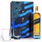 Johnnie Walker Blue Label Scotch Whisky & 2 Glasses Gift Pack 700ml