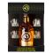 Licor 43 + 4 Mini Beer Glass Pack 700mL
