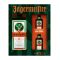Jagermeister Herb Liqueur Gift Pack 700mL + 2 x Miniature 20mL