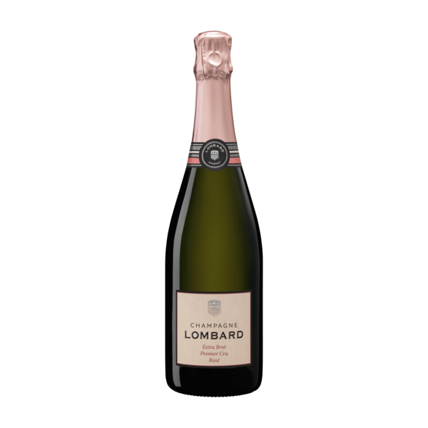 Champagne Lombard Extra Brut Rose Premier Cru