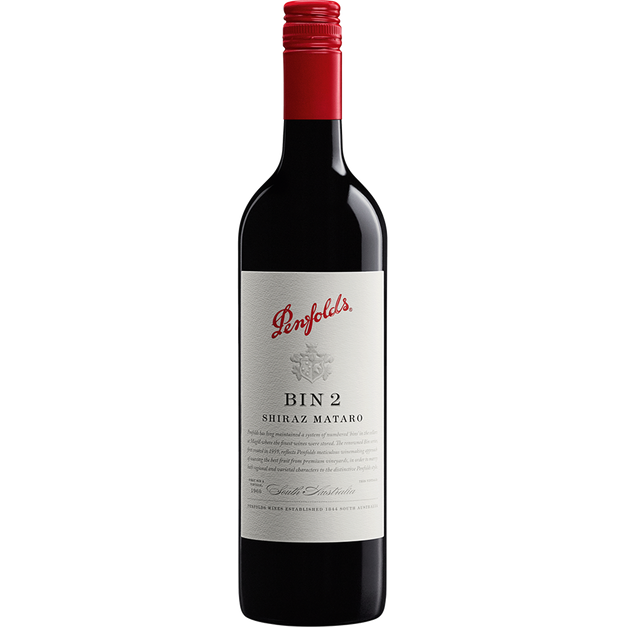 Penfolds Bin 2 Shiraz Mataro 2018 750mL @ 14.5% abv