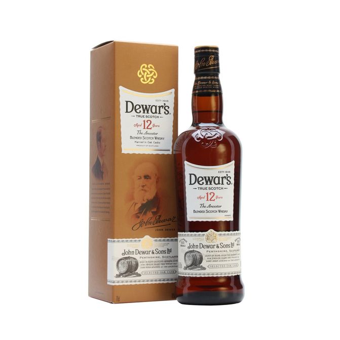 Dewar's 12 Years old The Ancestor 700mL @ 40% abv 