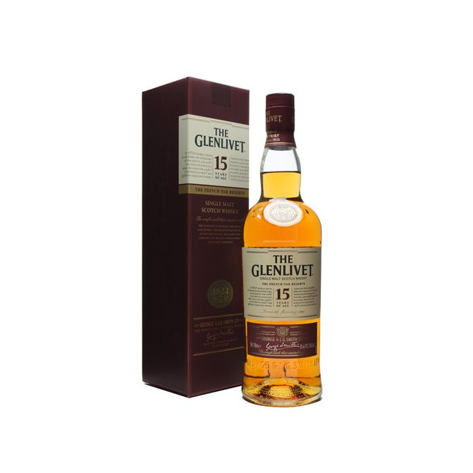 Glenlivet The French Oak Reserve Single Malt Scotch Whisky 15 YO 700ml @ 40% abv