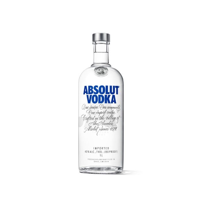 Absolut Vodka 1000mL @ 40% abv