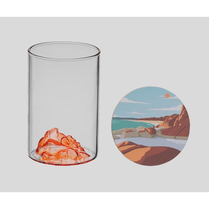 Larapuna "Bay of Fires" Tallboy Glass