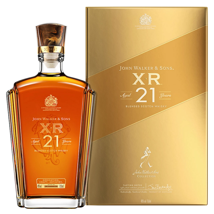 Johnnie Walker XR 21 Year Old Blended Scotch Whisky 750ml