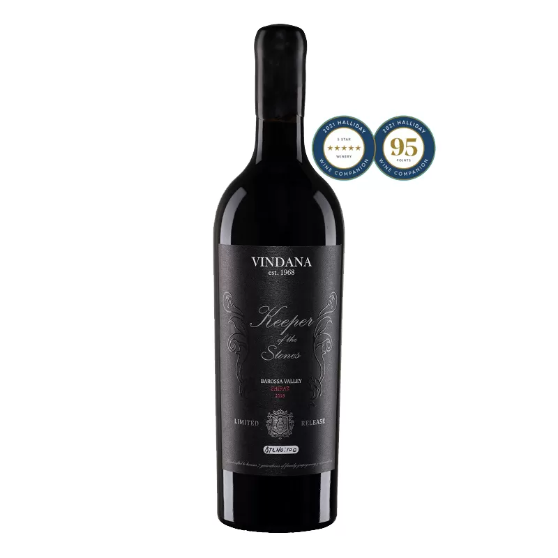 Vindana Keeper of the Stones Shiraz Barossa Valley 2015 limited release