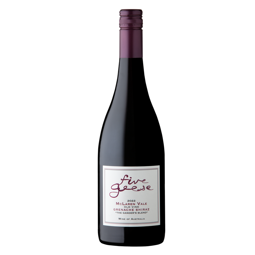 Five Geese Old Vine Gander’s Blend Grenache Shiraz