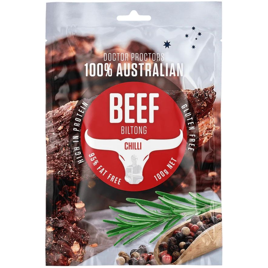 Doctor Proctor's Chilli Beef Biltong