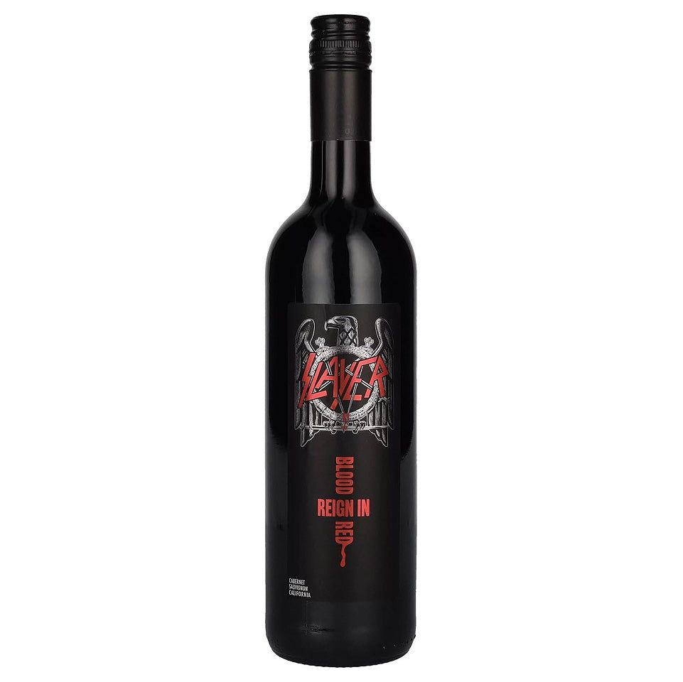 Slayer Reign In Blood Cabernet Sauvignon Red Wine 750mL Slayer Reign In Blood Cabernet Sauvignon Red Wine 750mL