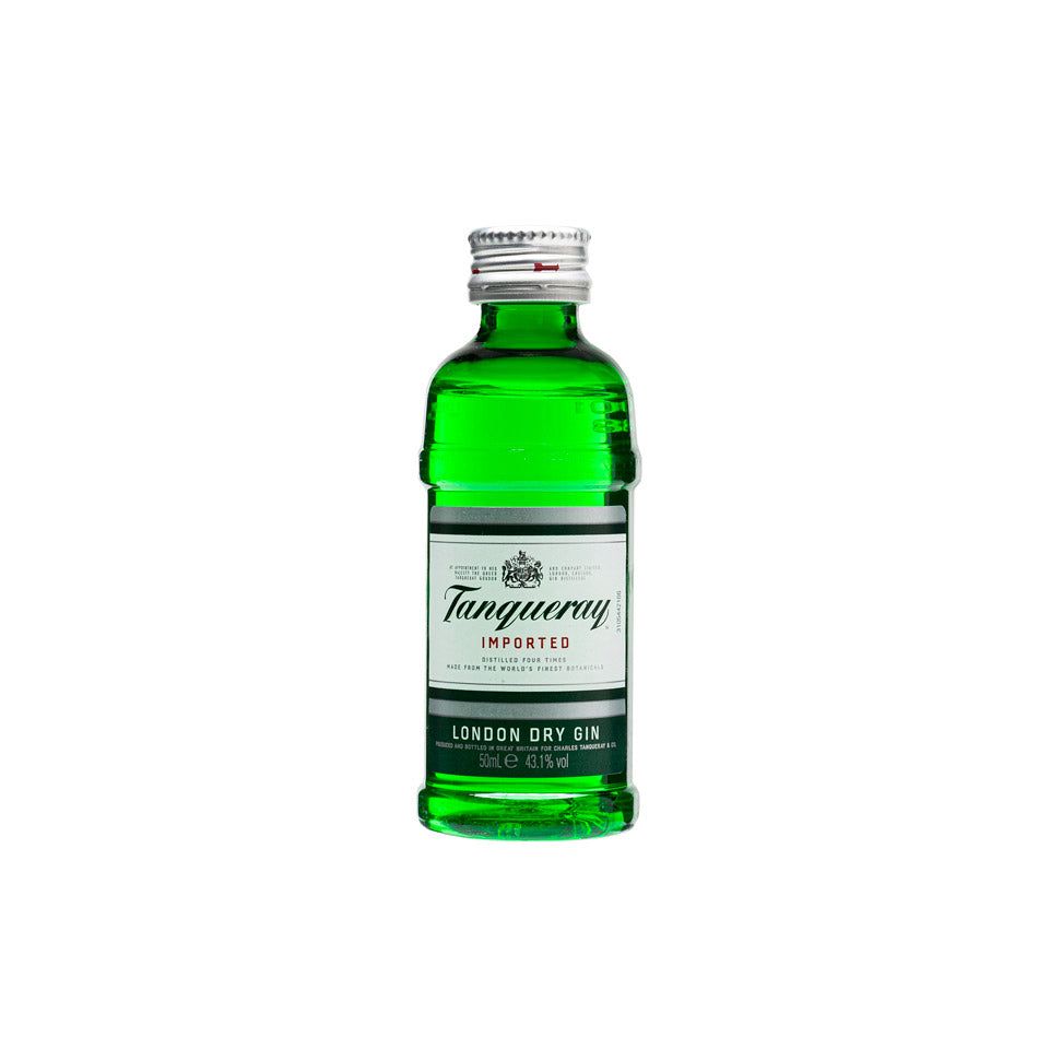 Tanqueray London Dry Gin Export Strength 47.3% Miniature 50mL Tanqueray London Dry Gin Export Strength 47.3% Miniature 50mL