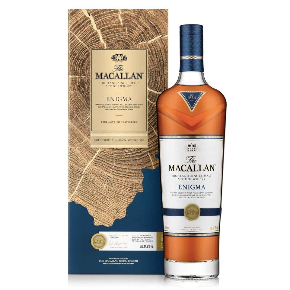 The Macallan Enigma Highland Single Malt Scotch Whisky 700mL The Macallan Enigma Highland Single Malt Scotch Whisky 700mL