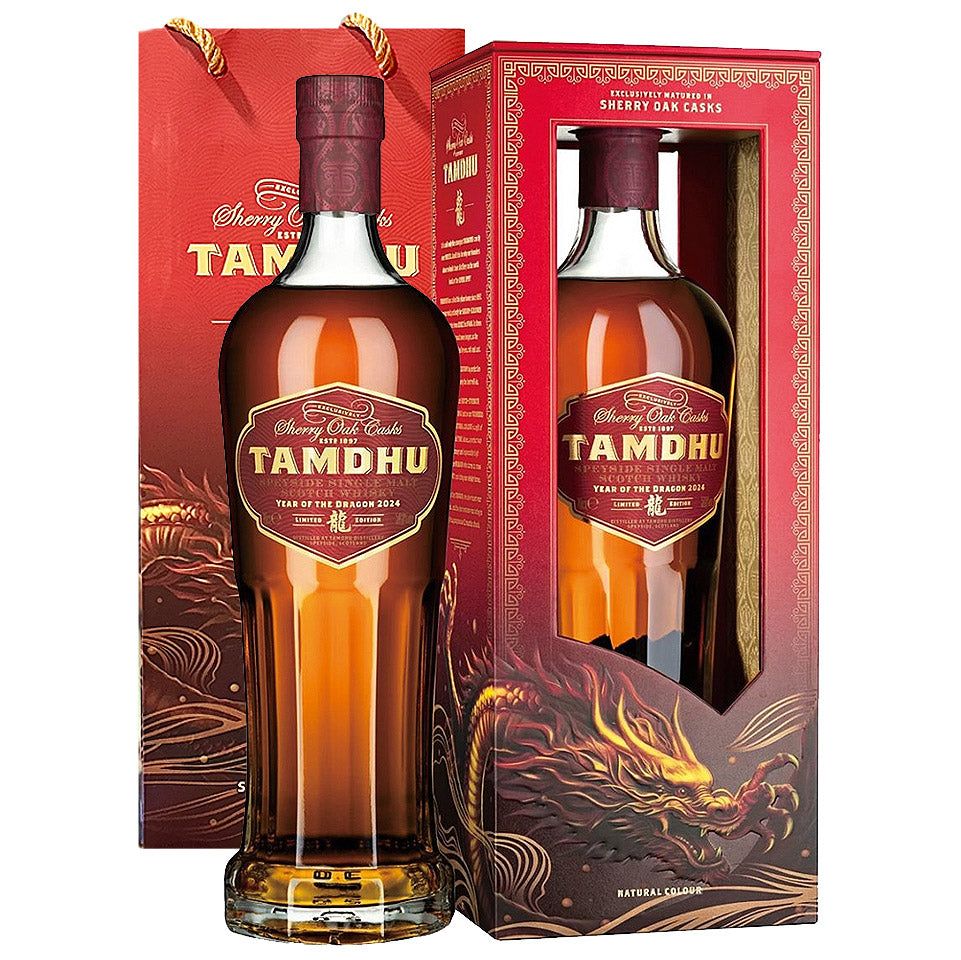 Tamdhu Year Of The Dragon 2024 Batch Strength Single Malt Scotch Whisky 700mL Tamdhu Year Of The Dragon 2024 Batch Strength Single Malt Scotch Whisky 700mL