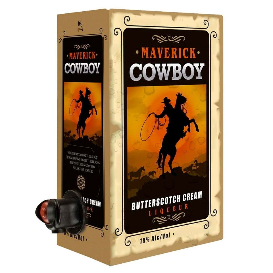 Maverick Cowboy Butterscotch Cream Liqueur 2L Maverick Cowboy Butterscotch Cream Liqueur 2L