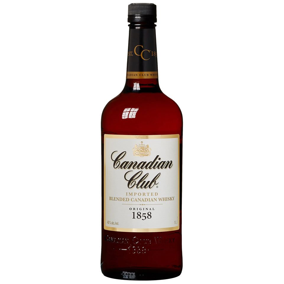 Canadian Club 40% Blended Canadian Whiskey 1L Canadian Club 40% Blended Canadian Whiskey 1L