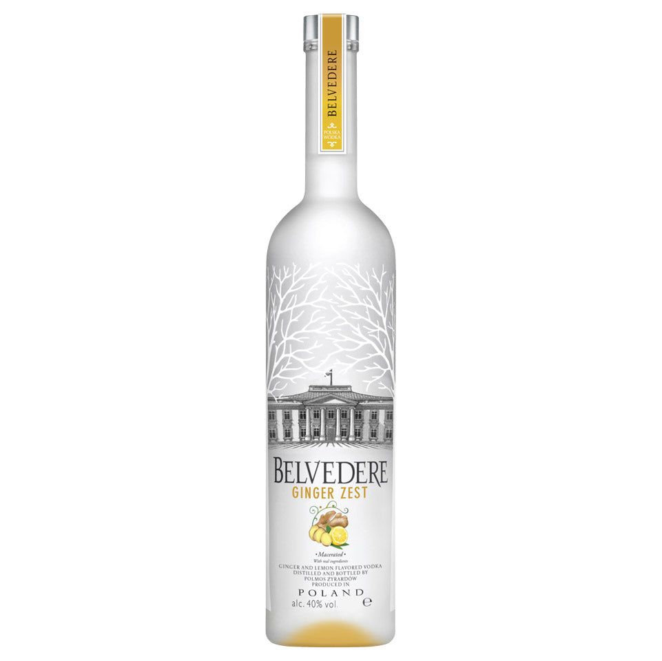 Belvedere Ginger Zest Flavoured Polish Vodka 700mL Belvedere Ginger Zest Flavoured Polish Vodka 700mL