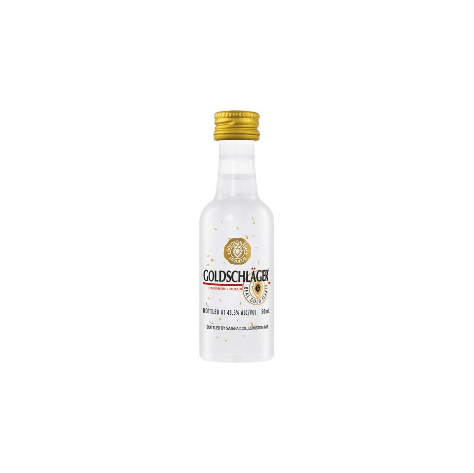 Goldschlager Cinnamon Schnapps Liqueur Miniature 50mL Goldschlager Cinnamon Schnapps Liqueur Miniature 50mL