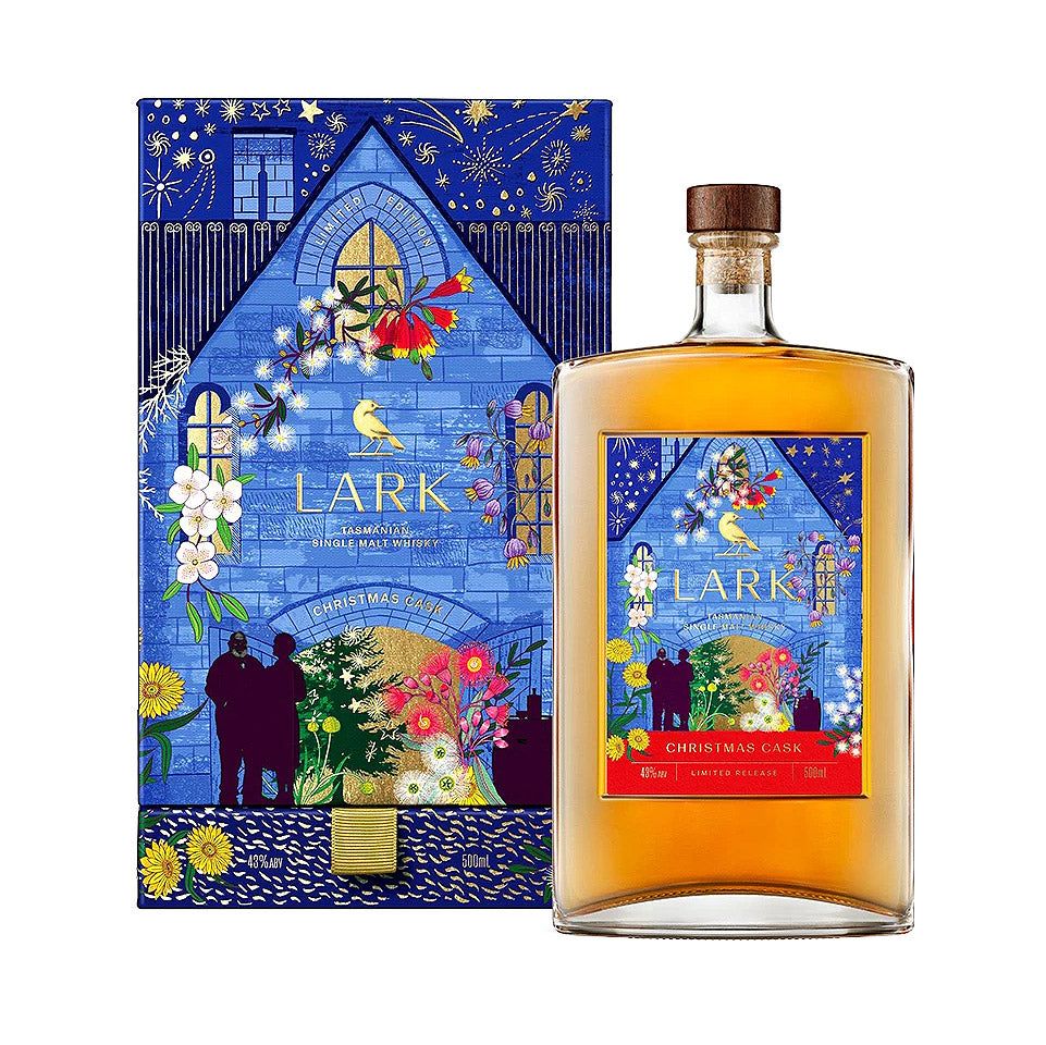 Lark Christmas Cask 2025 Limited Release Single Malt Australian Whisky 500mL Lark Christmas Cask 2025 Limited Release Single Malt Australian Whisky 500mL