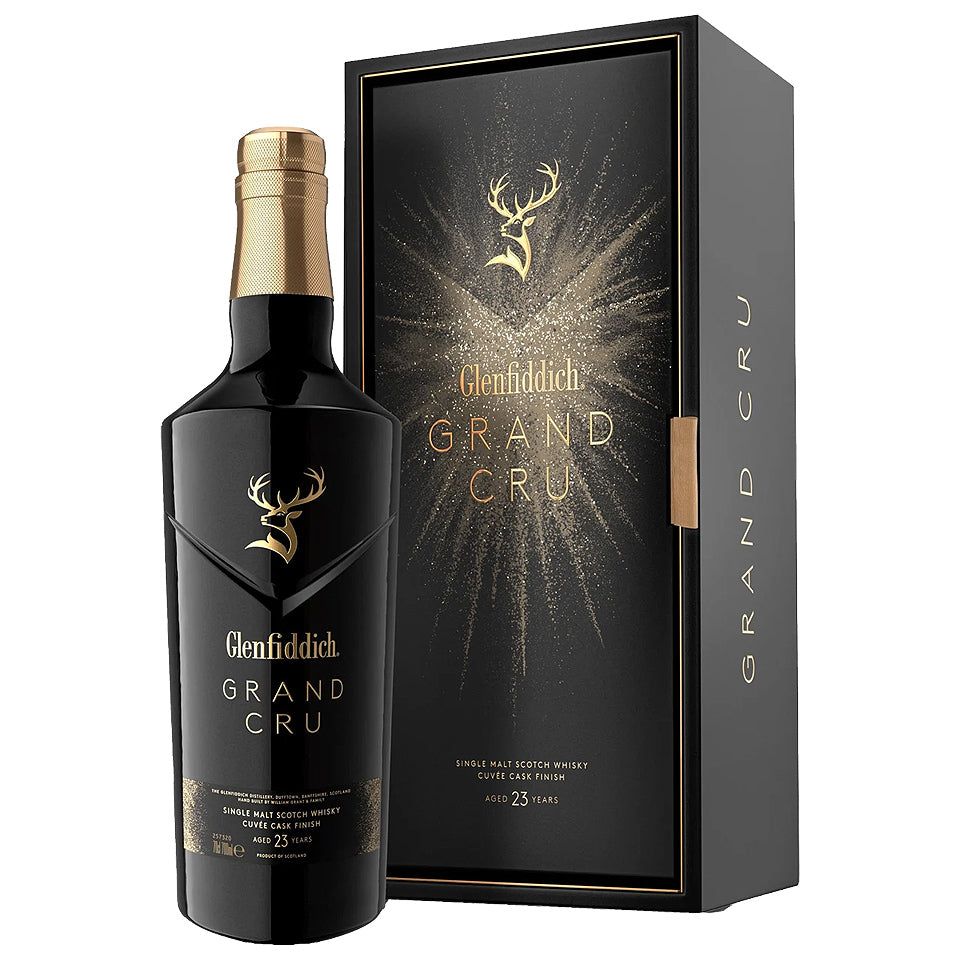 Glenfiddich 23 Year Old Grand Cru Cuvee Cask Finish 43% Single Malt Scotch Whisky 700mL Glenfiddich 23 Year Old Grand Cru Cuvee Cask Finish 43% Single Malt Scotch Whisky 700mL