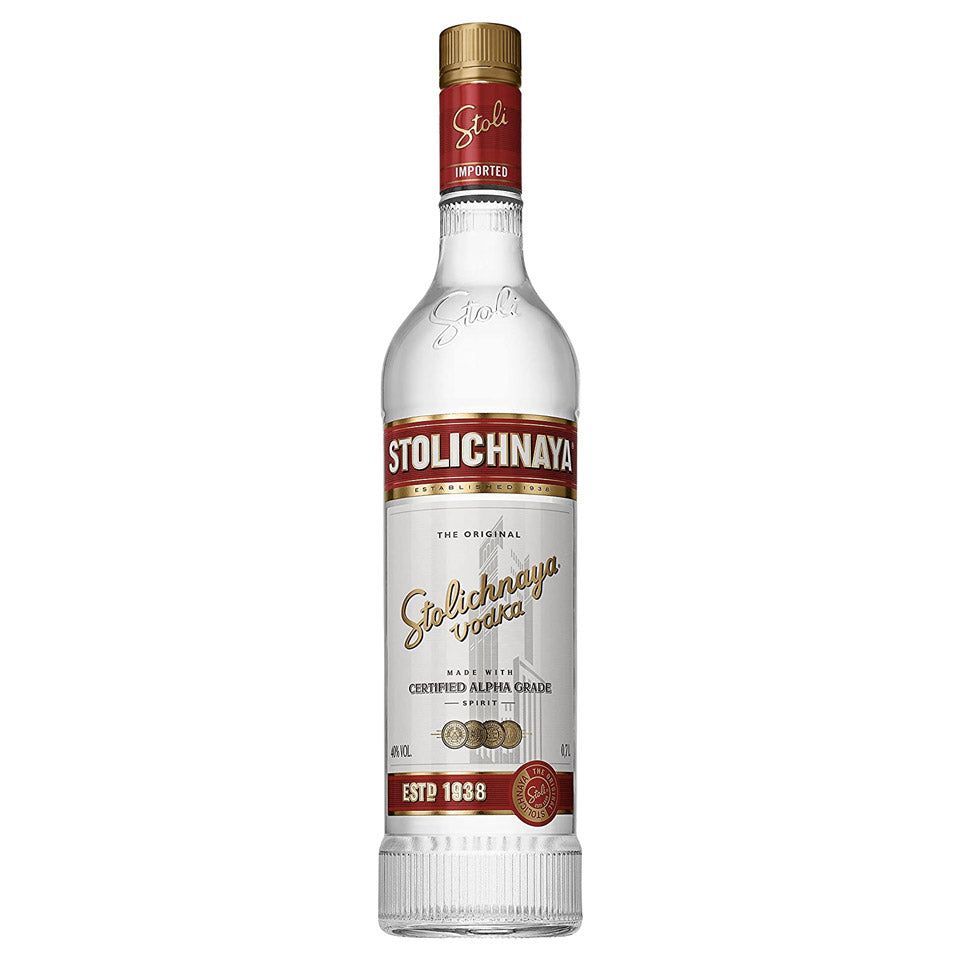 Stolichnaya Premium Latvian Vodka 700mL Stolichnaya Premium Latvian Vodka 700mL