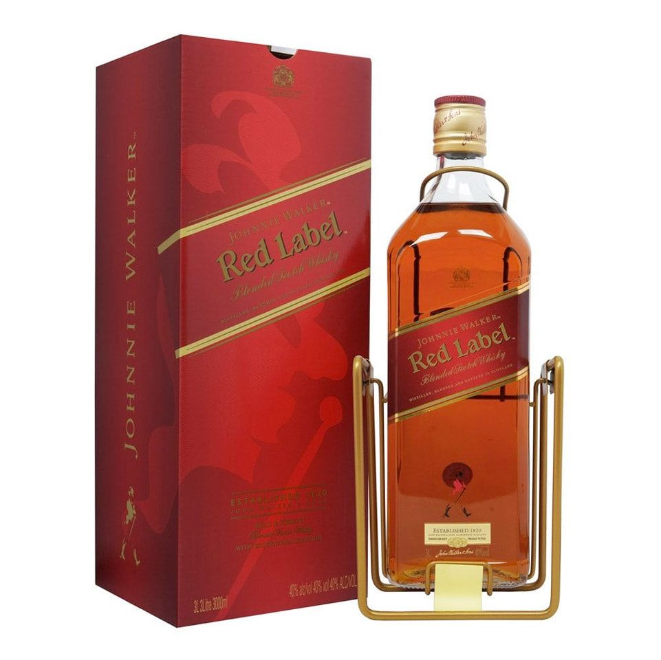Johnnie Walker Red Label Cradle Blended Scotch Whisky 3L
