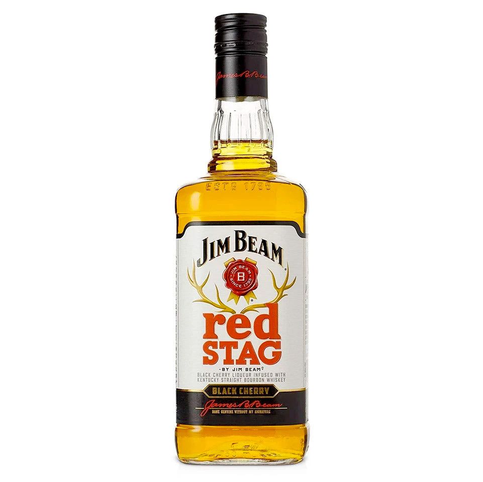 Jim Beam Red Stag Black Cherry Kentucky Bourbon Whiskey 700mL