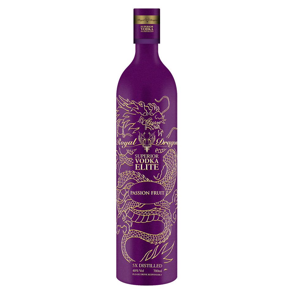 Royal Dragon Elite Passionfruit Flavoured Vodka 700mL