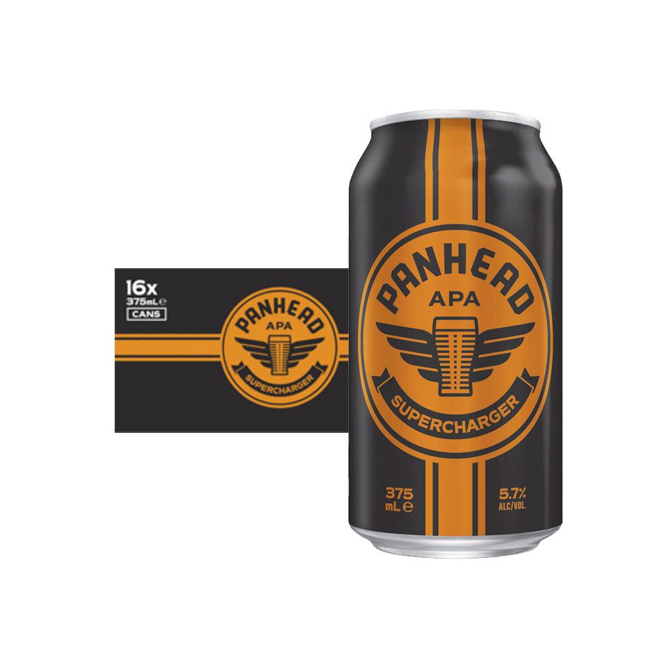 Panhead Super Charger American Pale Ale 16 x Pack 375mL Cans