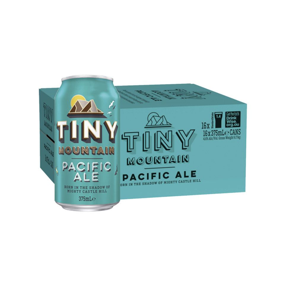 Tiny Mountain Pacific Ale 16 x Pack 375ml Bottles